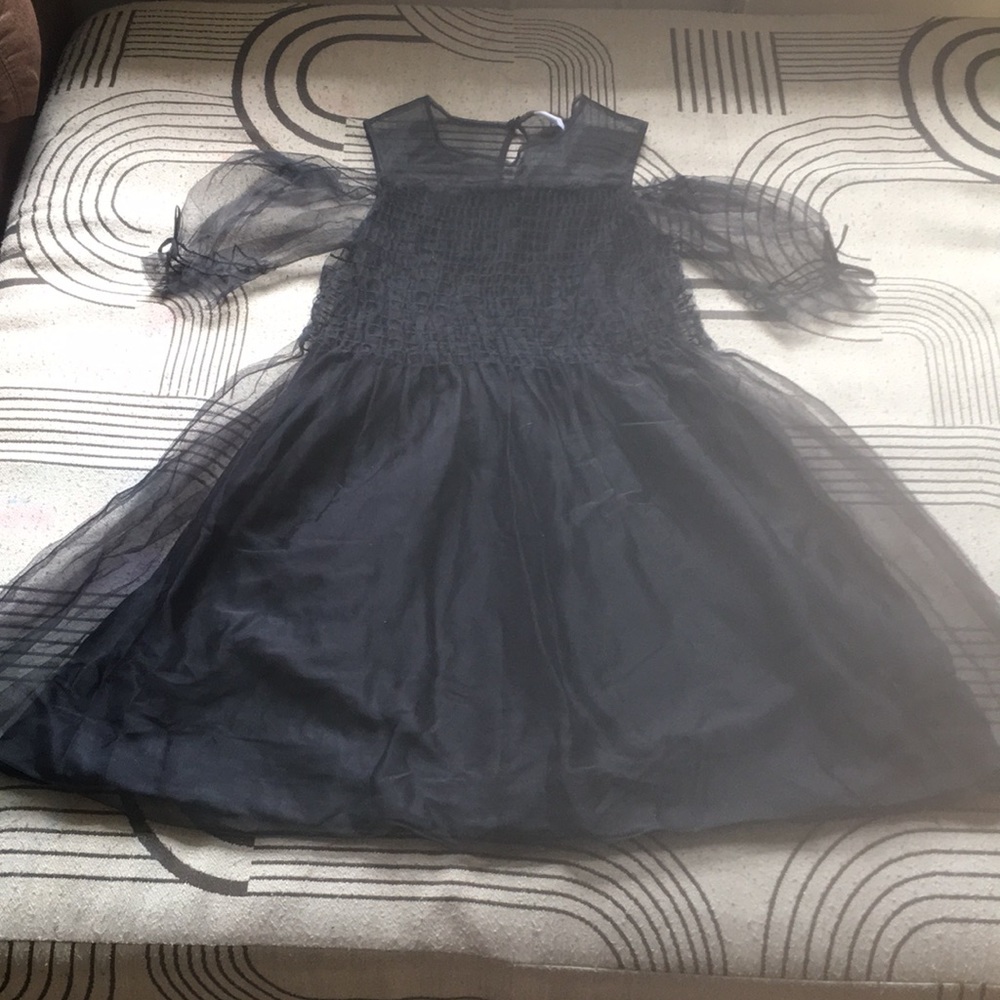 Zara girl off the shoulder dress